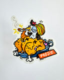 Sticker "Pui prajit"