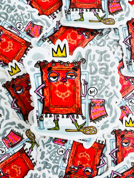 Sticker "Nu te da batut"