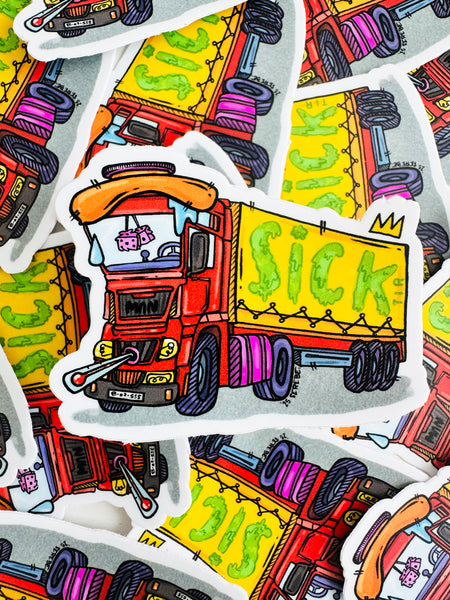 Sticker "SICKtir"