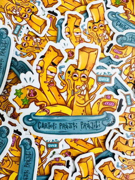 Sticker "Cartofi prajiti"