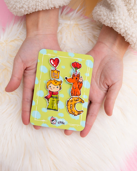 Cercei "Micul meu Print"