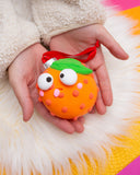 Decoratiune brad "Portocala ochioasa"