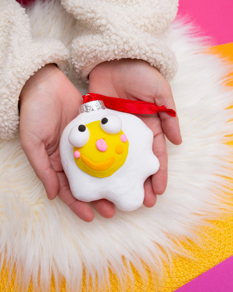 Decoratiune brad "Ou ochiOS"