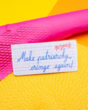 Semn de carte "What if..."