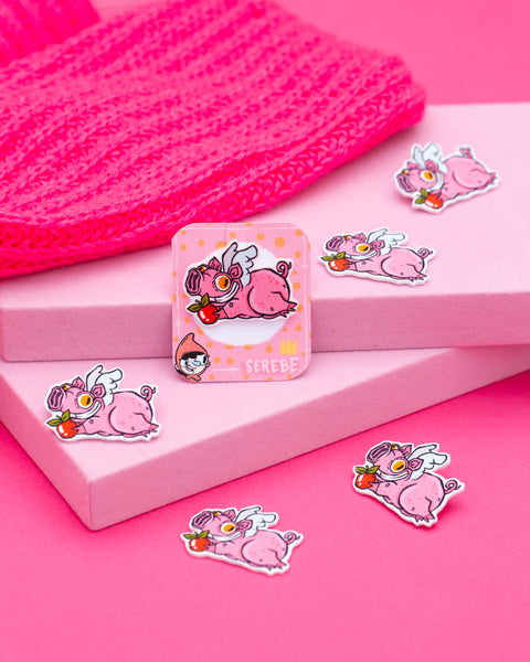 Brosa "Porcusor zburator"