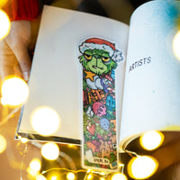 Semn de carte "Grinch"