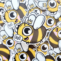 Sticker "Scary bee"